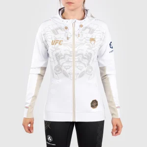 Noche UFC by Venum Authentic Fight Night Sweat à capuche pour femme - Blanc