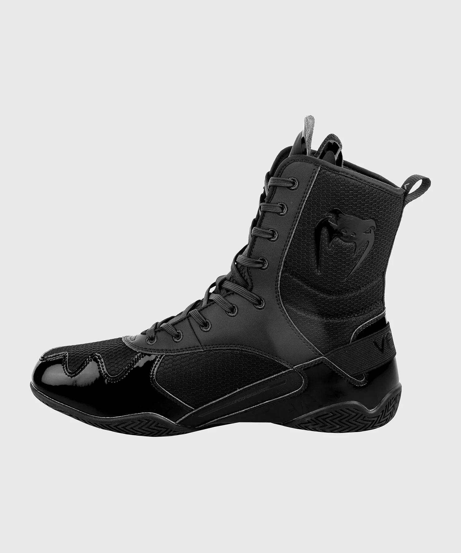 Chaussures de boxe Venum Elite - Noir/Noir – Image 3