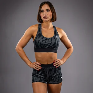 Brassière de Sport pour Femmes Venum Graffiti - Urban Charcoal