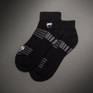 Chaussettes Courtes Venum Vector - Noir/Gris