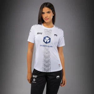 Maillot Officiel Walkout Femme UFC Zenith by Venum Authentic Fight Night - Blanc