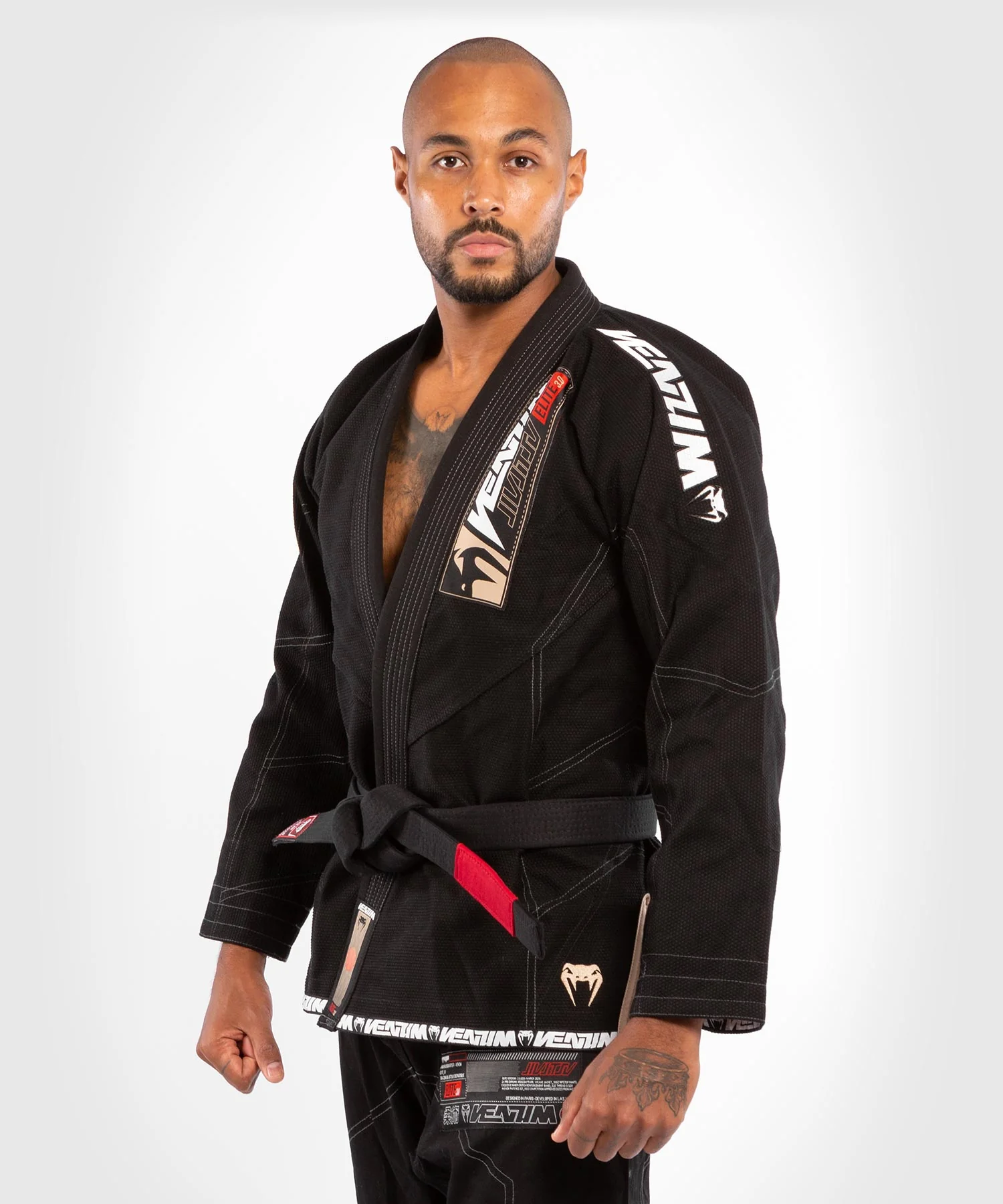 Kimono de BJJ Venum Elite 3.0 - Noir – Image 3