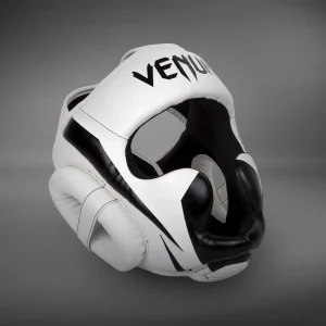 Casque de Boxe Venum Elite – Blanc/Noir
