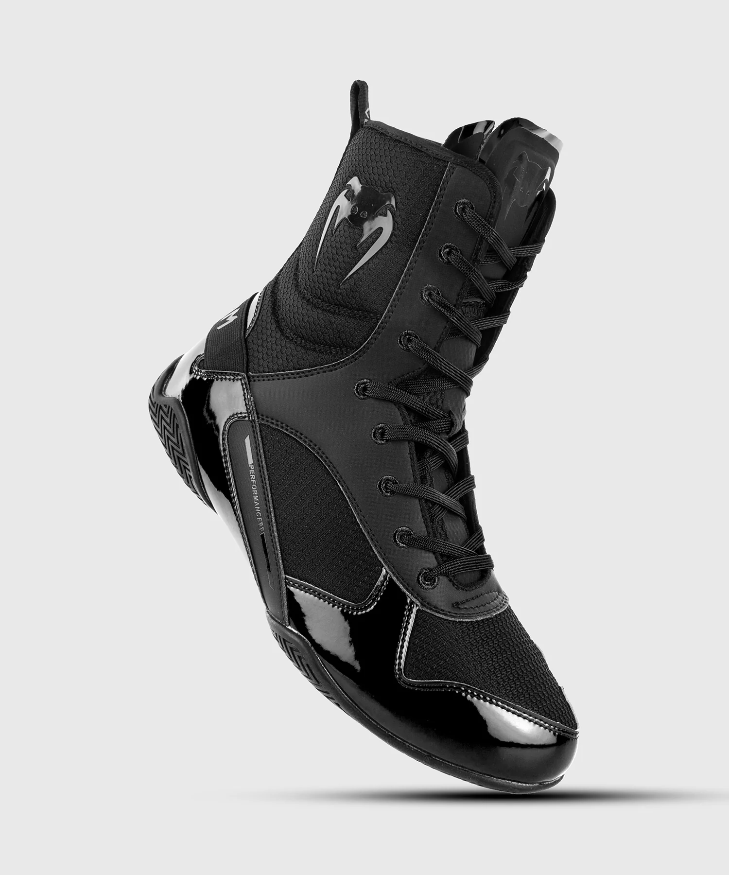 Chaussures de boxe Venum Elite - Noir/Noir