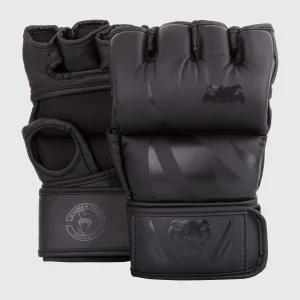 Gants de MMA Venum Challenger - Sans pouce - Noir/Noir
