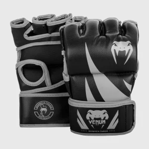 Gants de MMA Venum Challenger - Sans pouce - Noir/Gris