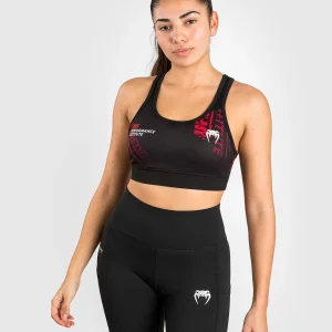 Brassière de sport pour femmes UFC Performance Institute 2.0 - Noir/Rouge