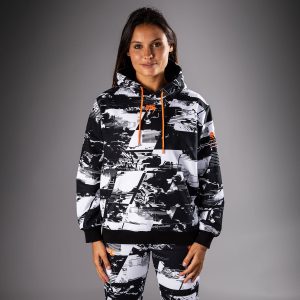 Sweat à capuche Femme UFC Zenith by Venum Authentic Fight Week - Blanc