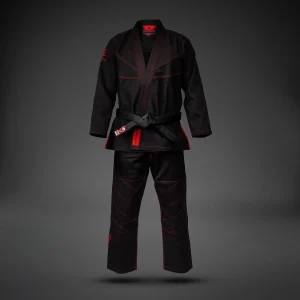Kimono de JJB Venum x Roger Gracie Signature - Noir/Rouge
