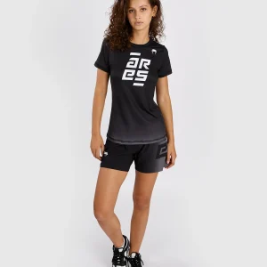 Dry Tech T-Shirt Pour Femmes Venum x Ares - Noir
