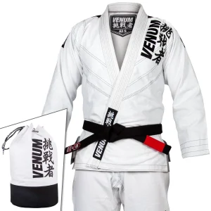 Kimono de JJB Venum Challenger 4.0 + Sac de transport - Blanc