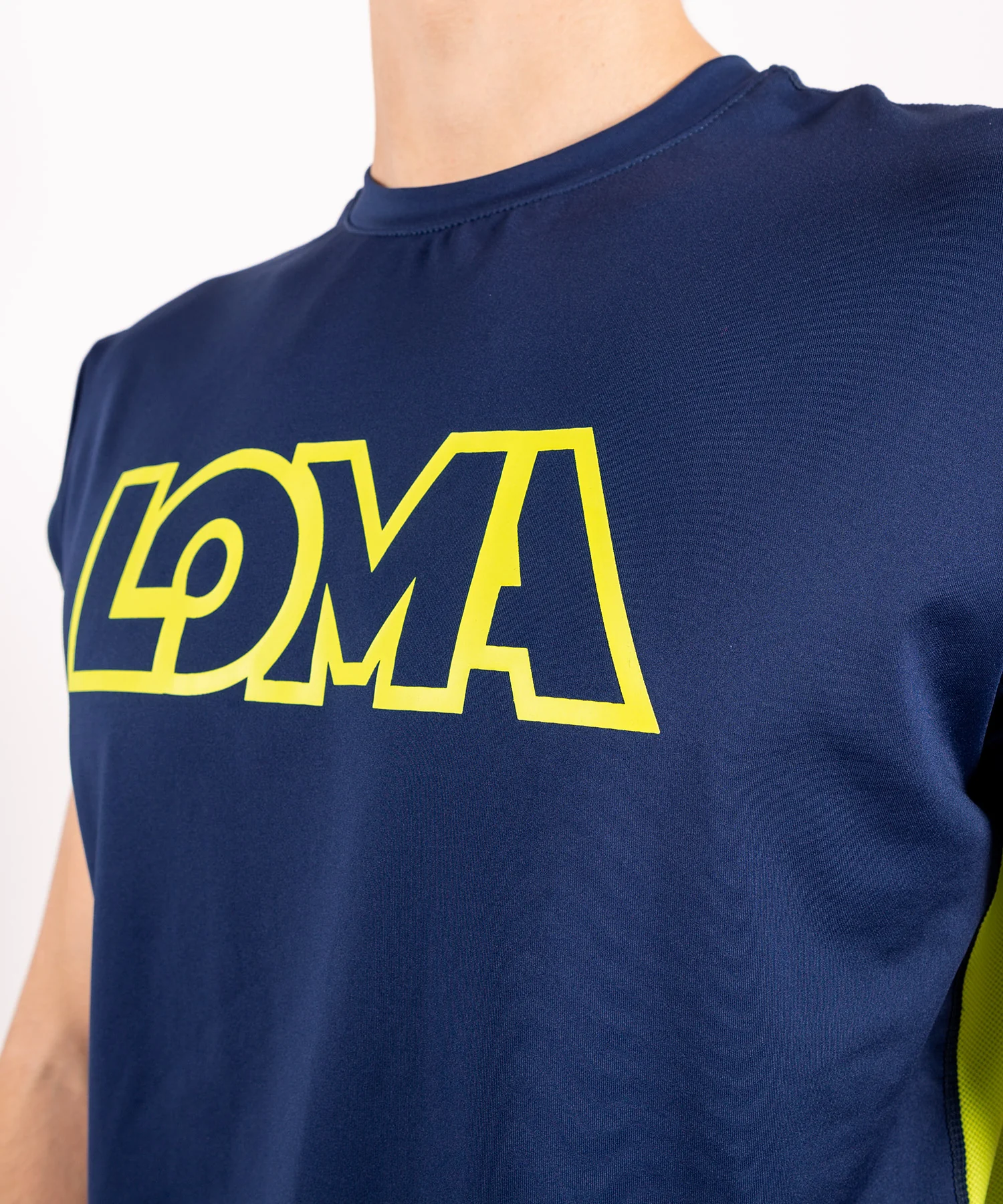 T-shirt Dry Tech Venum Origins - Bleu/Jaune – Image 6