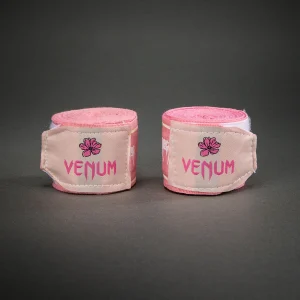 Bandes de Boxe Venum Impact - Rose Bonbon