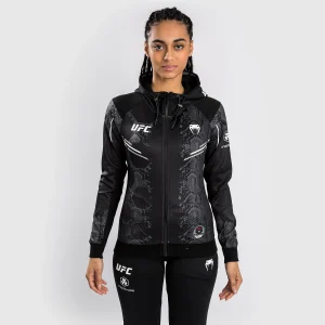 Veste à Capuche pour Femmes UFC Adrenaline by Venum Authentic Fight Night - Noir