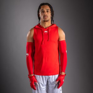 Sweat à capuche Dry Tech sans manches Venum Elite - Rouge