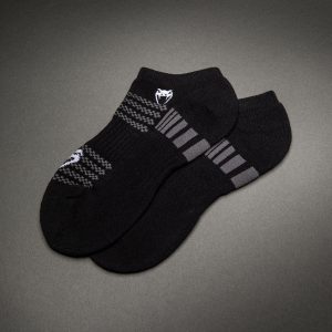 Socquettes Venum Vector - Noir/Gris