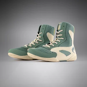 Chaussures de Boxe Venum Contender - Vert Aqua/Ivoire