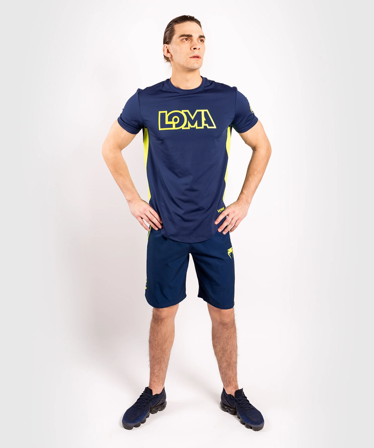 T-shirt Dry Tech Venum Origins - Bleu/Jaune – Image 5