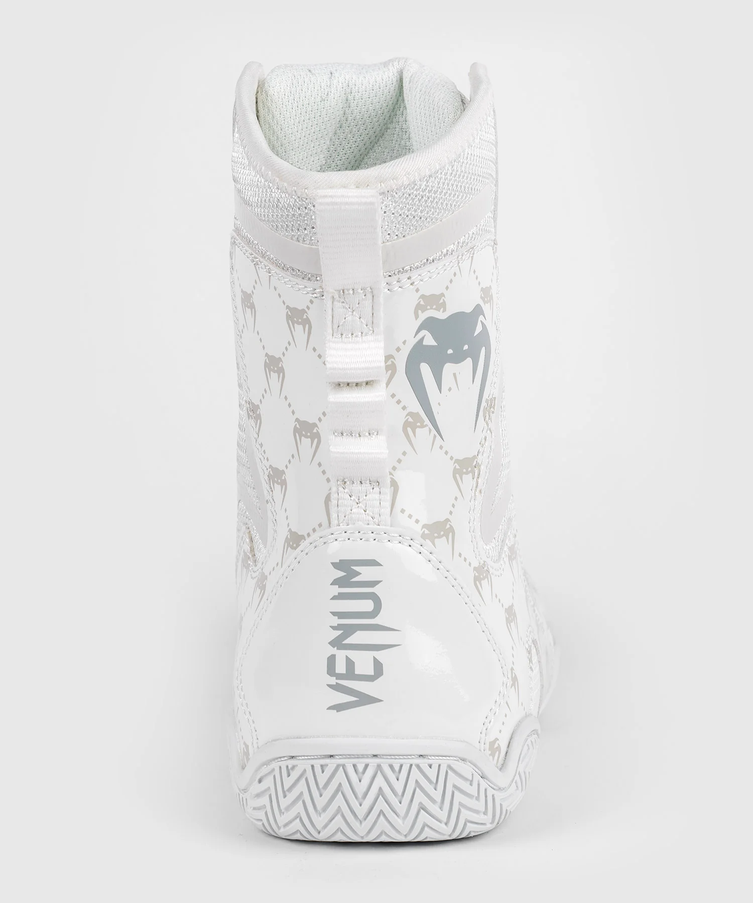 Chaussures de boxe Venum Elite Evo Monogram - Blanc/Blanc Cassé – Image 9