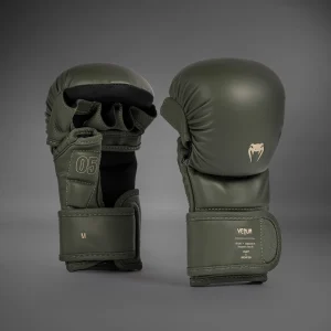 Gants de Sparring MMA Venum Impact Evo - Vert Militaire