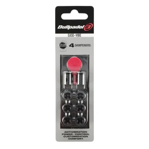 Antivibrateurs Bullpadel Ease Vibe x4 Noir