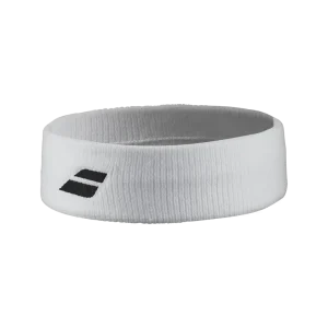 Bandeau éponge Babolat Logo Headband Blanc 2024