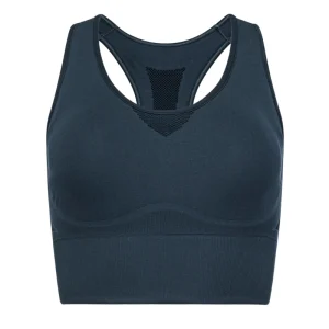 Brassière Head Flex Seamless Bleu Marine Femme
