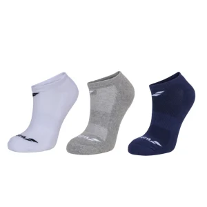 Chaussettes Babolat Invisible pairs X3 Trois couleurs