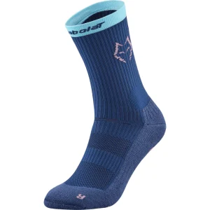 Chaussettes Babolat Mid-Calf Socks Juan Lebron Bleu Marine 2025