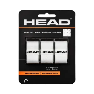 Surgrips Head Padel Pro Perforated Blanc x3