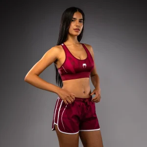 Brassière de Sport Femme Venum Adrenaline – Bourgogne/Rose