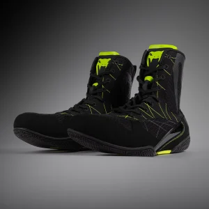 Chaussures de boxe Venum Training Camp 4.0 - Noir/Vert fluo