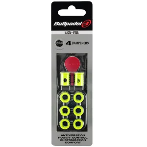 Antivibrateurs Bullpadel  Ease Vibe x4 Jaune