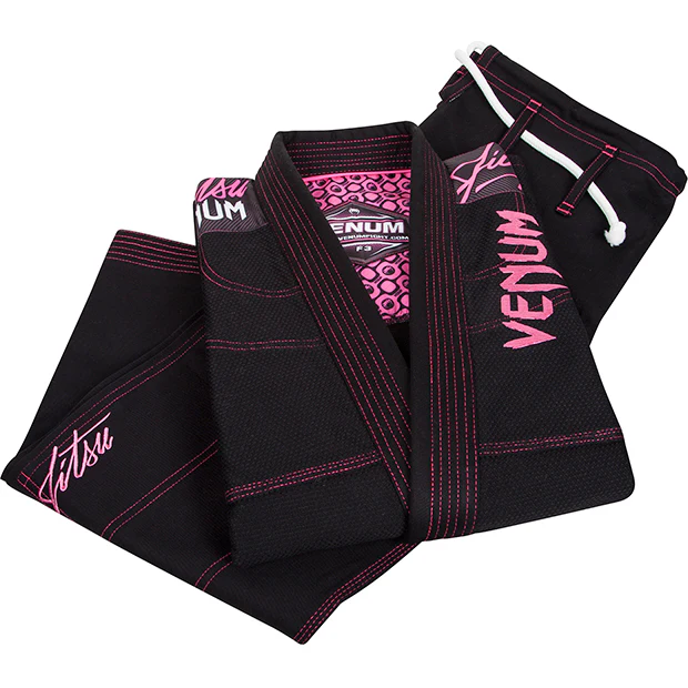 Kimono JJB Femme Venum "Challenger 2.0" - Noir – Image 2
