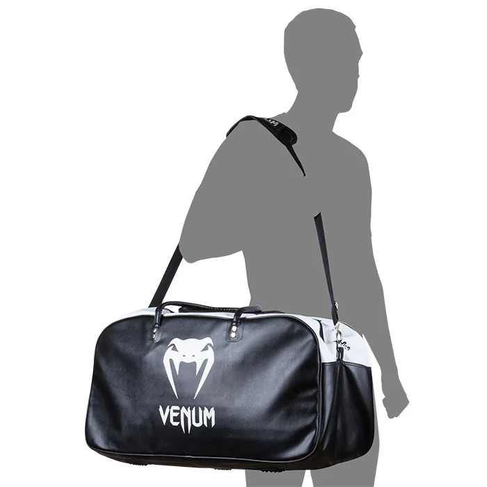Sac de sport Venum Origins - Taille XL - Noir/Blanc – Image 8