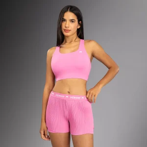 Brassière de Sport pour Femmes Venum Essential X - Rose Bonbon