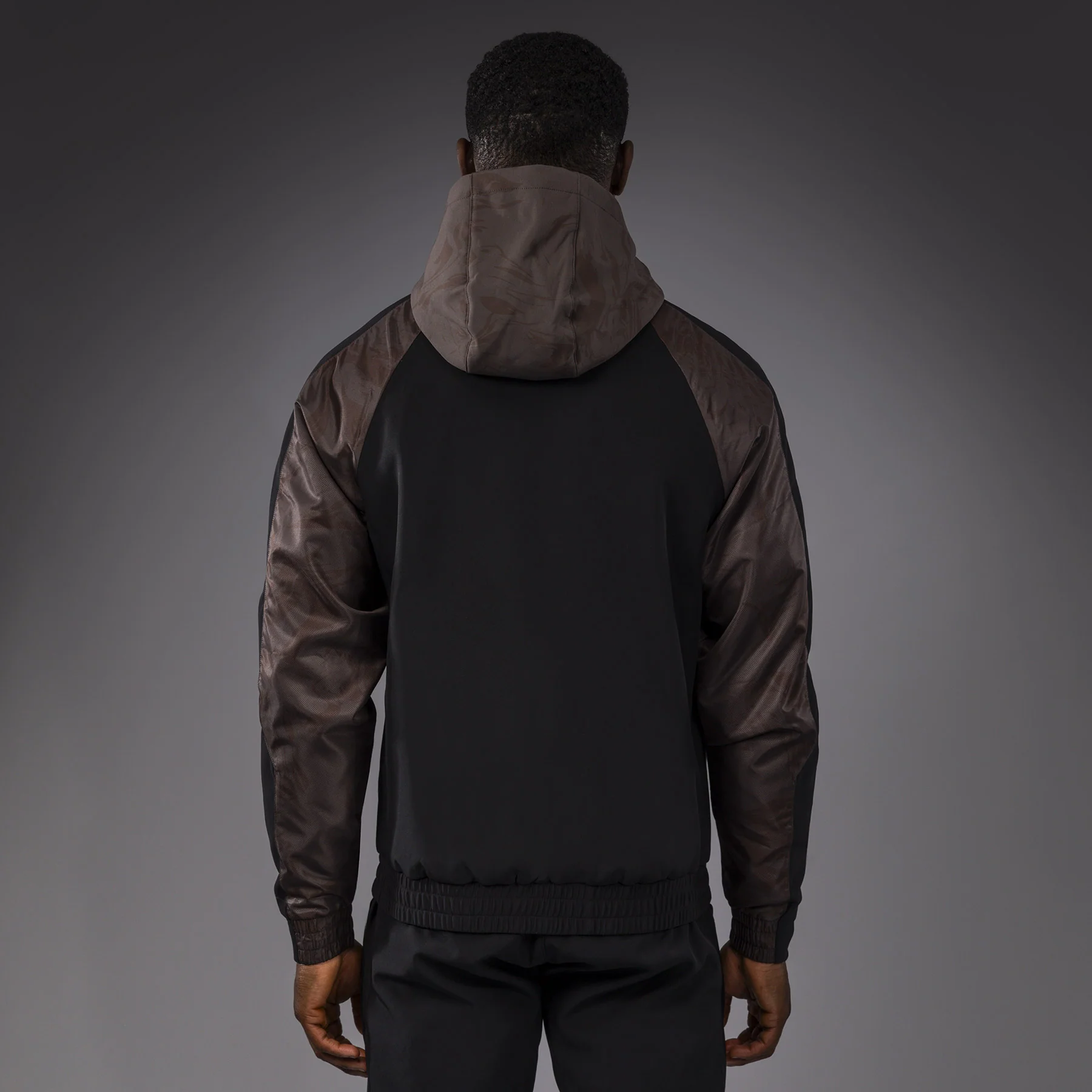 Veste à Capuche Zippé pour Hommes UFC Fusion by Venum Fight Week - Marron Terrestre – Image 2