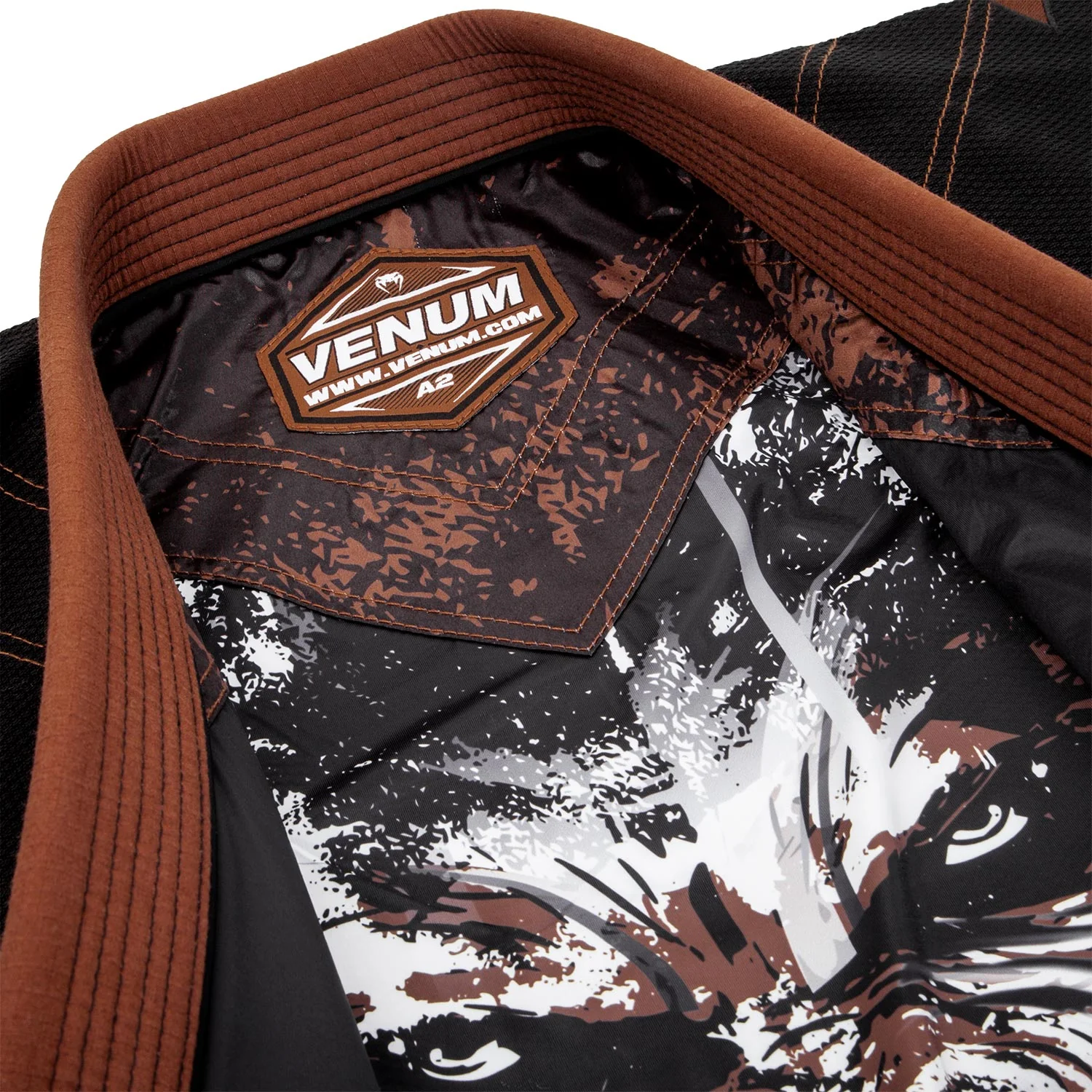 Kimono de JJB Venum Absolute Gorilla - Noir/Marron – Image 6
